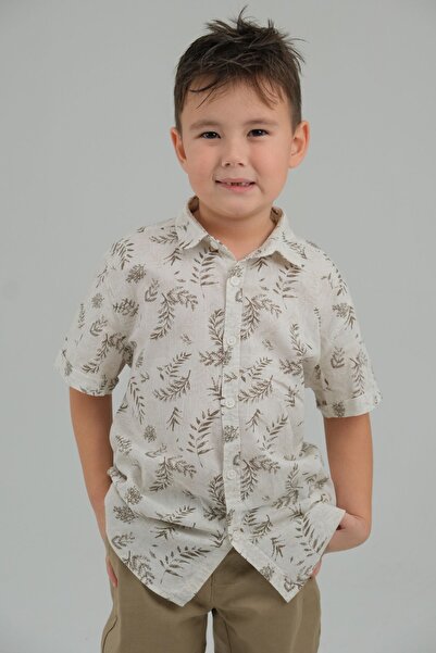 ASG TEKSTİL BHY 3S Boy's Short Sleeve Shirt