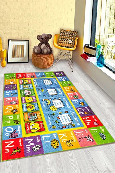 Bebişim Halı Eğitici Ingilizce Harfler Çocuk Halısı