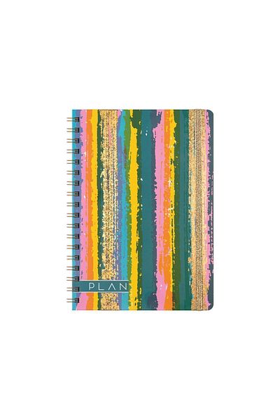 KESKİN COLOR Caiet Plan cu dungi albastre Glitter 17x24