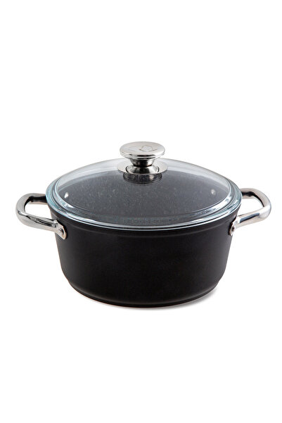 Jumbo Darci Black 7 Piece Cookware Set