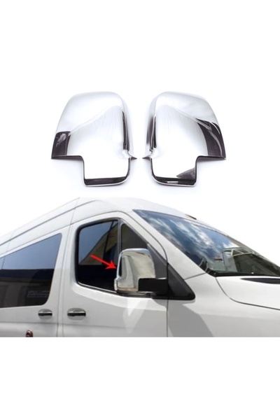 Genel Markalar Mercedes Sprinter W907 Krom Ayna Kapağı 2 Prç. 2018 Ve Üzeri P...