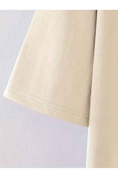 Let's Wear Young Girls and Girls Ribbon Printed T-shirt