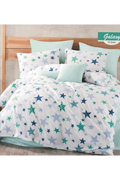 Majoli Era Green 4 Seasons Set - 100% бавовна Ranforce тканина, комплект постільної білизни Battal Boy з капітоне