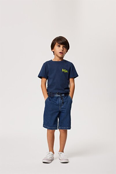 Lee Cooper جادون بوي جان شورت الدينيم