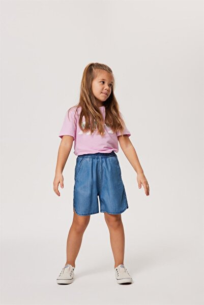 Lee Cooper Lıly Kız Çocuk Jean Şort Denım