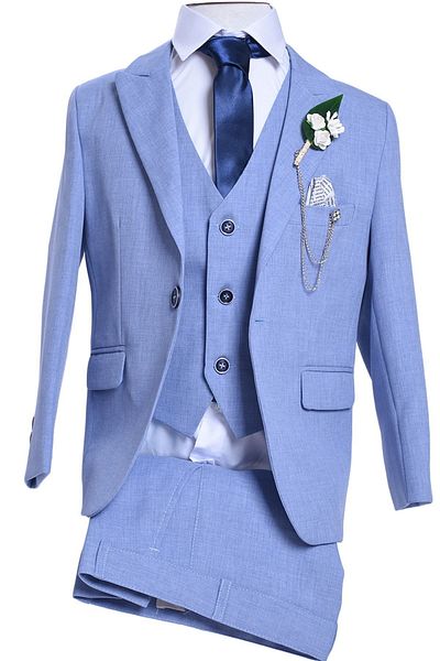 ceocuk Costum pentru copii Ice Blue cu vestă