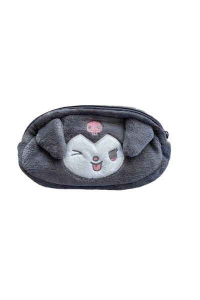 Schulzz Originals Kuromi Peluş Kalemlik Aksesuar Makyaj Çantası