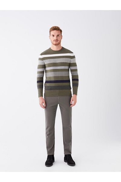 LC Waikiki Pantaloni chino pentru bărbați cu model standard (W3)