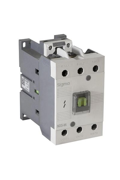 Sigma Scg 095230   95A 45Kw 230Vac Contactor