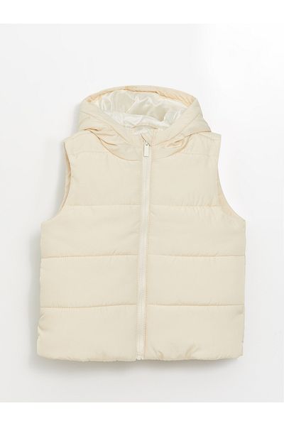LC Waikiki Hooded Girl's Puffer Vest