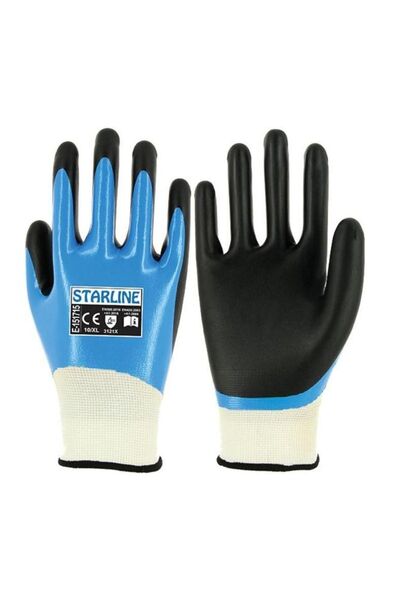 Starline E-151715 Köpük Nitril Eldiven No:7