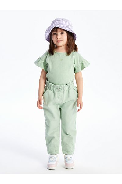LC Waikiki Basic Elastic Waist Pants for Baby Girl