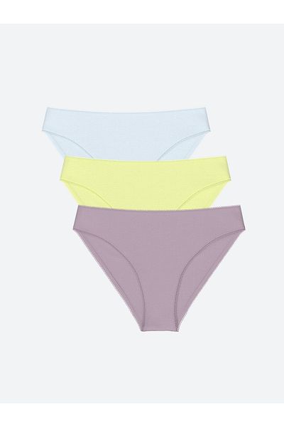 LC Waikiki Pachet de 3 chiloți bikini uni