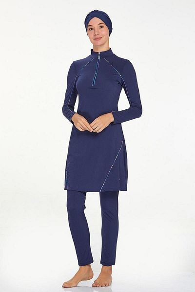 Adasea 4544 Μοντέλο Lycra Hijab Μαγιό