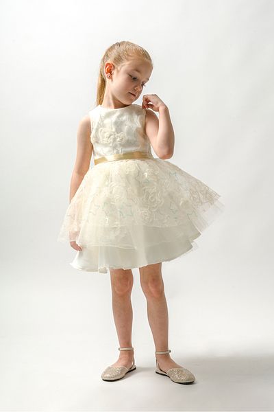 DFN Star Tulle Evening Dress