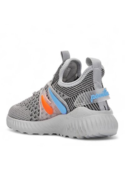 BOUIS Çocuk Unisex Günlük Buz Mavi Lastikli Rahat Nefes Alan Triko Esnek Hafif Şık Sneaker Spor Ayakkabı
