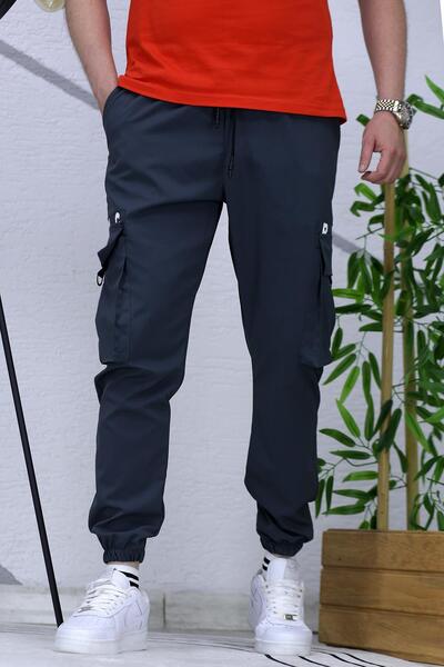 WAFRA Erkek Paraşüt Jogger Paçası Lastikli Pantolon 9