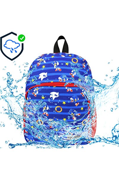 Shopiolog Anaokulu Kreş Günlük Kullanım Erkek Çocuk Sırt Çantası Su Geçirmez Suluklu 2 Bölmeli Okul Öncesi