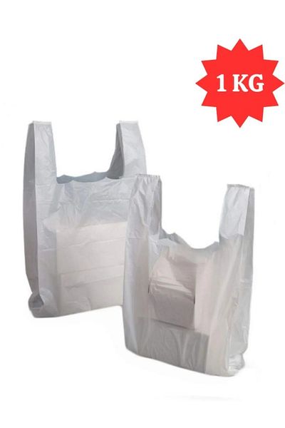 MG HOME 1 KG Thick White Small Size Bag - Hırır Athlete and Garbage Bag