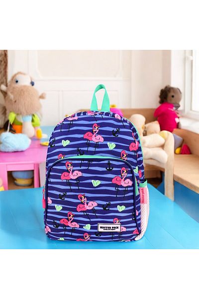 Shopiolog Kindergarten Nursery Daily Use Backpack for Girls - Waterproof, 2 Compartments