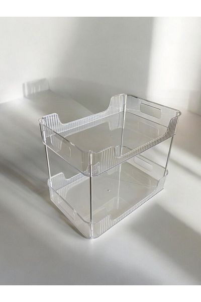 Mia Two-Layer Organizer - Makeup Organizer - Office, Bathroom Organizer