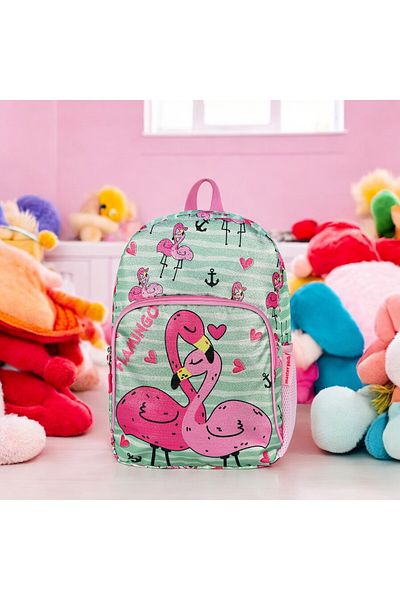 Shopiolog Kindergarten Nursery Daily Use Backpack for Girls - Waterproof, 2 Compartments