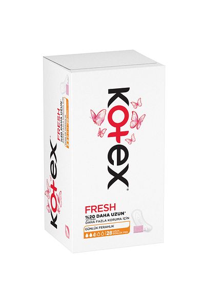 Kotex Anydays 28 Pack Long Daily Pad