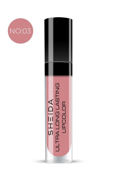 Sheida Ultra Long Lastıng Lıpcolor Likit Ruj No:3