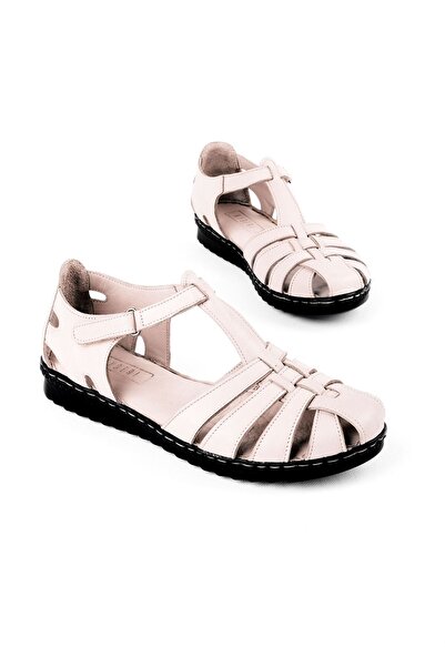 MY DERİ verlay 3332 - Women's Sandals with Light Sole and velCro