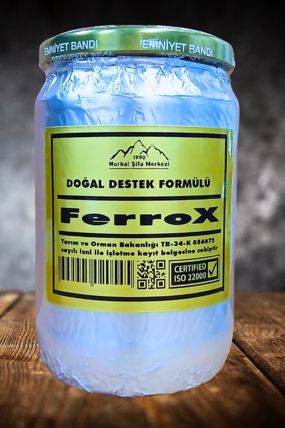 Nurbal Şifa Merkezi Ferrox (KAN YAPICI)820 gr