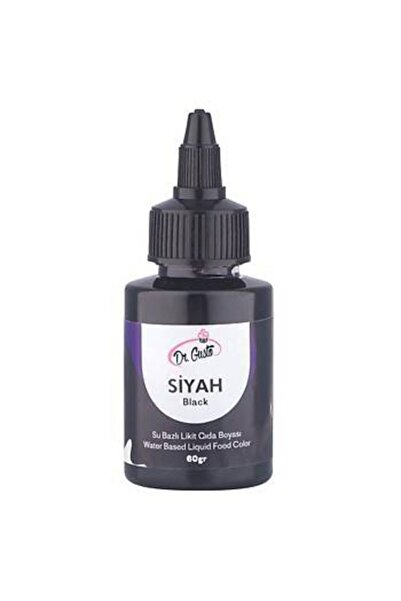 lisapastacılık Dr.gusto Su Bazlı Sıvı Gıda Boyası 60gr - Siyah