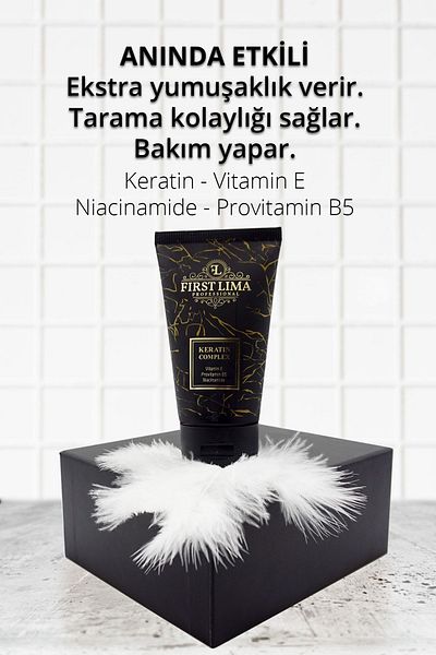 First Lima Professional Keratin Care Cream Providing Fast and Effective Repair for Damaged, Fractured and Fractured Hair