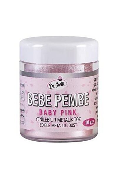 lisapastacılık Dr.gusto Yenilebilir Metalik Toz Boya 10gr - Bebe Pembe