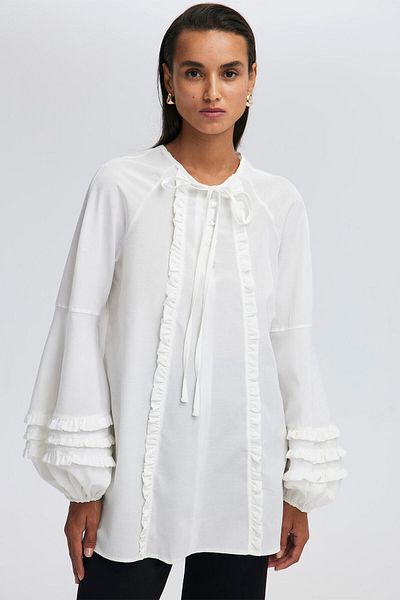 Touché Privé Tunic - Ruffle Detailed