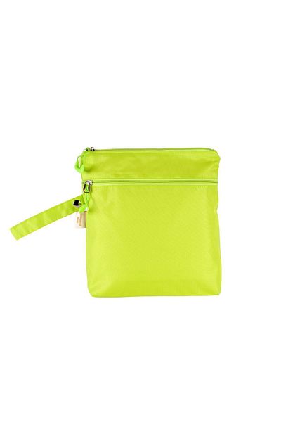 Atelier Bomonti Mami Kids - Neon Green Waterproof Wet Dry Beach and Pool Bag