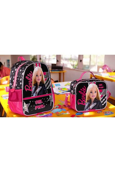 GENC DIJITAL BASKI Barbie Kindergarten and Lunch Box