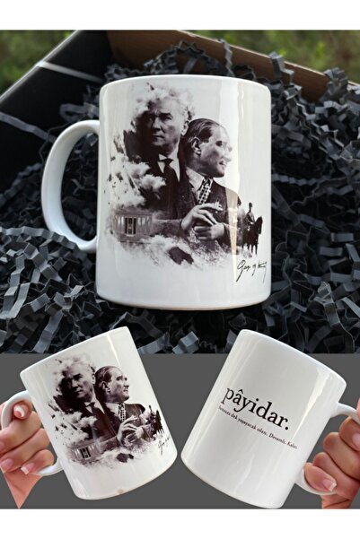 glowoow Atatürk Kupa Bardak, Atatürk Kupa, Hediye Kupa, Atatürk Seti,