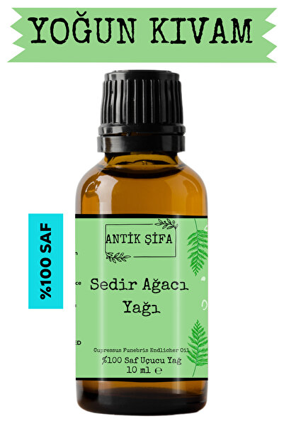 Antik Şifa Sedir Ağacı Yağı - 10 ml (SEYRELTİLMEMİŞ, DOĞAL UÇUCU YAĞ)