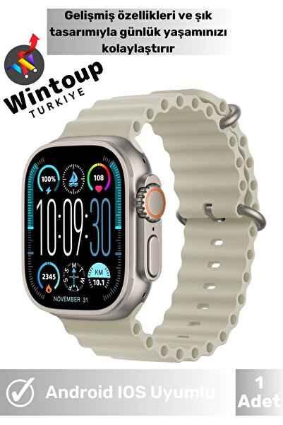 Wintoup Xiaomi&Huawei&Samsung&Oppo Serisi Uyumlu Yapay Zeka Smart Watch