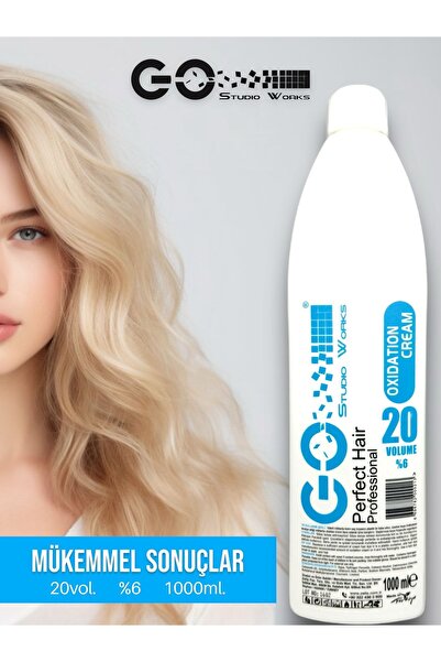 Go Studio Works Oksidan Krem 20 Volume (%6) 1000 ml
