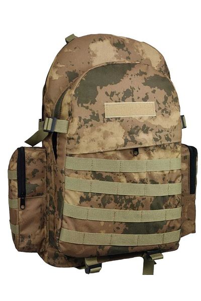 LIGHTINGHM Σειρά Comfort 65 Lt Orthopedic Military Tactical Mountaineer Camping Trekking Ταξιδιωτικό σακίδιο πλάτης Χωροφυλάκιο