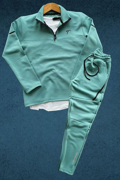 ixir Water Green Men's Scuba Tracksuit Set