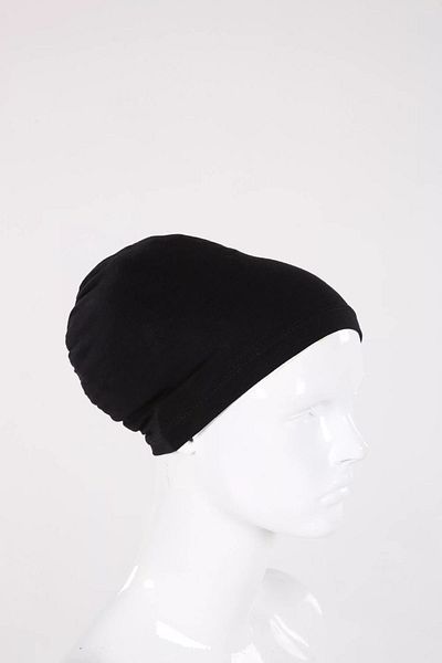 DM ONLINE Miss Silk Black Snap-on Lycra Combed Cotton Bone