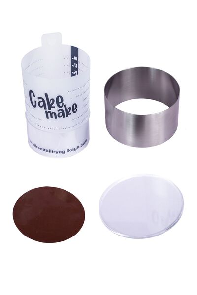 YYK YIKANABİLİR YAĞLI KAĞIT HEP PİŞİR Cake Make Yuvarlak Set 18 Cm