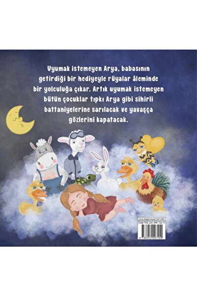 Pegasus Yayınları Sihirli Battaniyem: Uyku Vakti - Bahar Çetiner