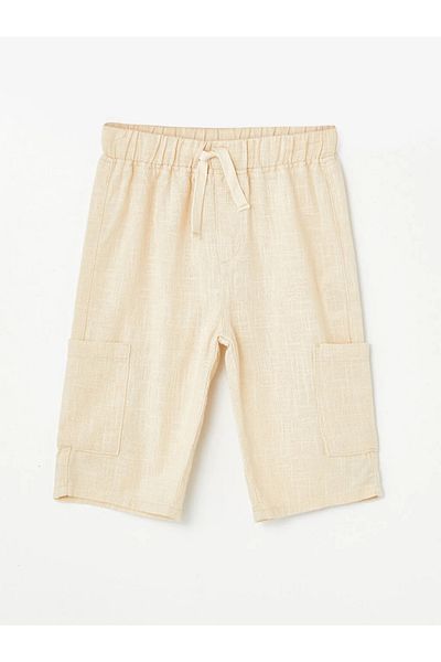 LC Waikiki LCW Baby - Basic Elastic Waist Shorts for Baby Boy