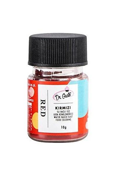 lisapastacılık Dr.gusto Su Bazlı Toz Boya 10gr - Kırmızı