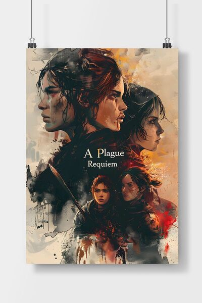 Luna Marissa Μια αφίσα τοίχου χωρίς πλαίσιο με τίτλο "A Plague Tale Requiem"