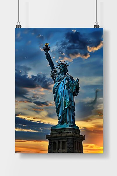 Luna Marissa Αφίσα Άγαλμα της Ελευθερίας Αφίσα τοίχου χωρίς πλαίσιο