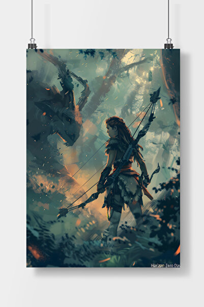 Luna Marissa Αφίσα Horizon Dawn χωρίς πλαίσιο τοίχου